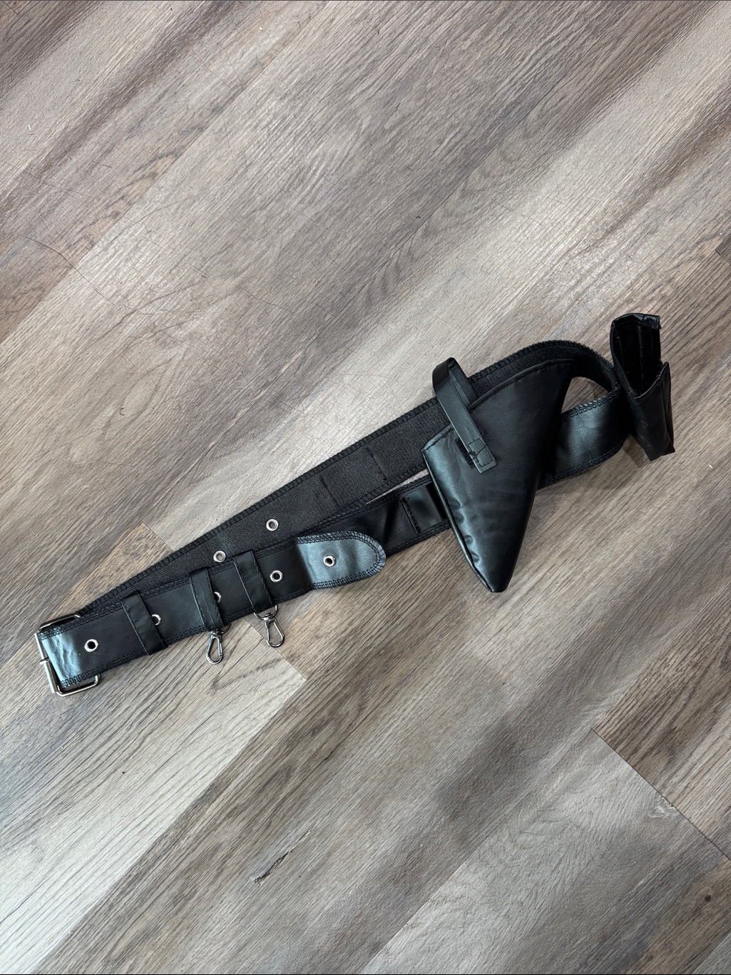 Unisex Utility Police Swat Belt Amscan Leatherette